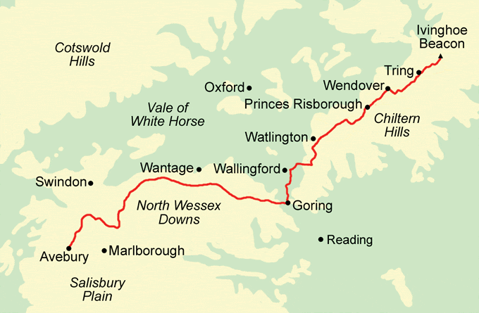 Ridgeway map